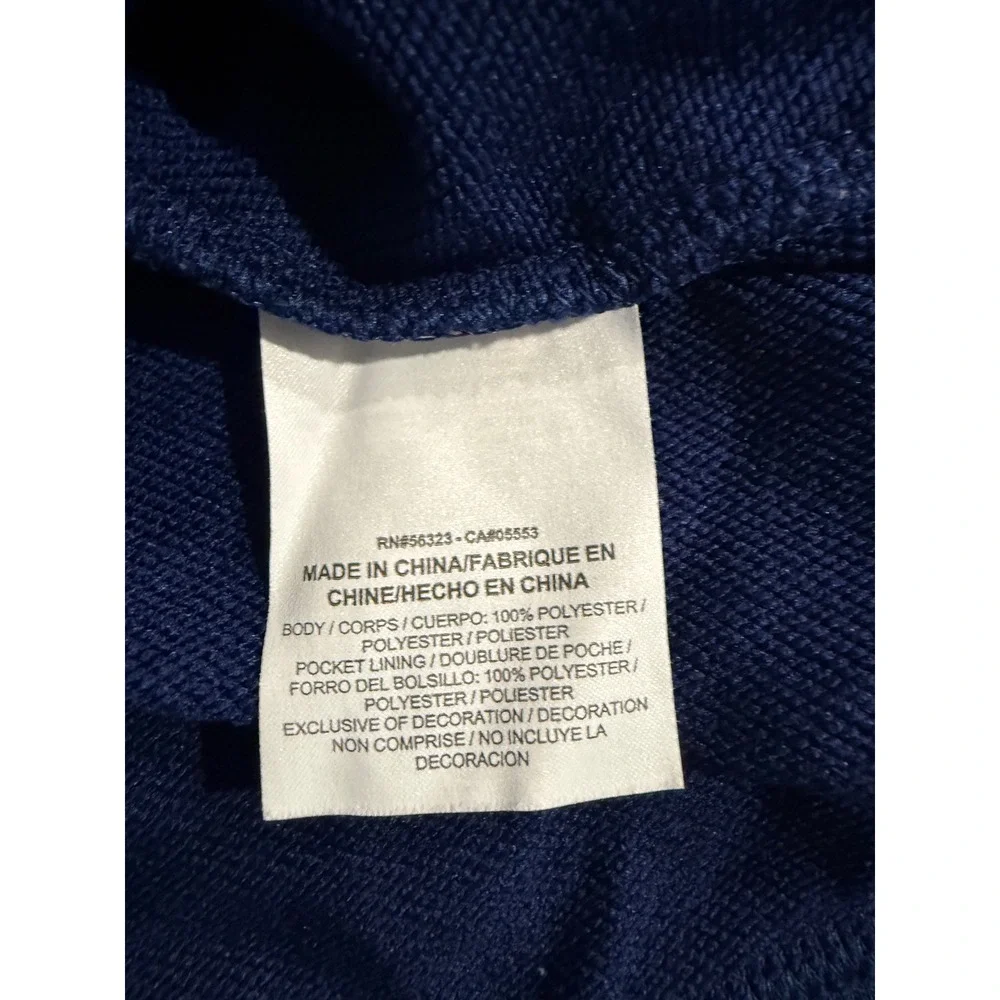 Nike‎ Mens Dri-FIT Hoodie Royal Blue White Swoosh Logo Pullover XL